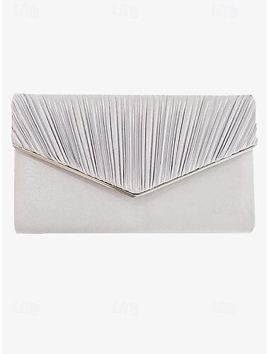  elegante beige Clutch für Damen mit abnehmbarem Kettenriemen – vielseitige Abendtasche für Hochzeiten, Partys und formelle Anlässe