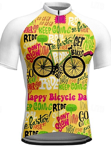  女性用 サイクリングジャージー 半袖 バイク Tシャツ ジャージー トップス 3つのリアポケット付き マウンテンサイクリング 高通気性 速乾性 ホワイト イエロー グリーン スポーツ 衣類