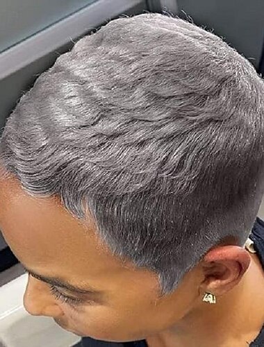  Kurze Pixie Perücke für Frauen Pixie Cut Perücke kurze Perücke Pixie Cut Perücken für schwarze Frauen weiße Perücken für Frauen gestufte synthetische hitzebeständige Pixie Perücke für Party Cosplay