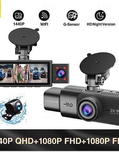 Drahtloser Auto-DVR-Weitwinkel N8 3-Zoll-LED-Dashcam mit Nachtsicht-Auto-Recorder