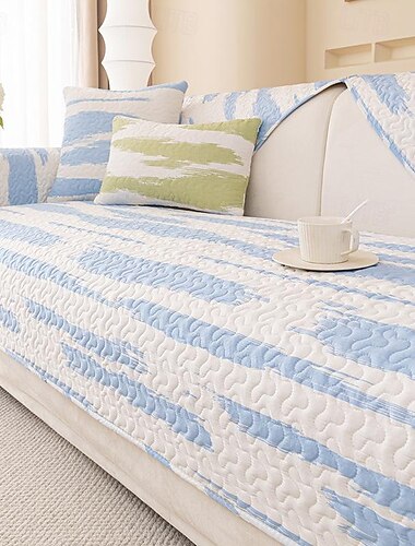  gestepptes Sofakissen für alle Jahreszeiten – leichtes Luxuskissen – rutschfestes Design – perfekt, um Ihrem Sofa mehr Komfort und Stil zu verleihen – leicht zu reinigen und zu pflegen