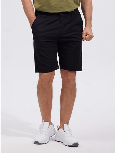  Herren Kurze Golfhosen Schwarz Rosa Burgunderrot Unten Golfkleidung, Kleidung, Outfits, Kleidung