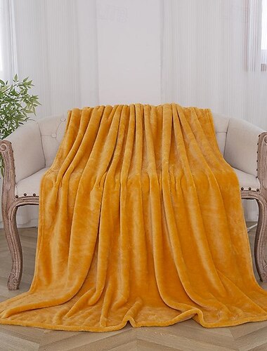  gefärbte dicke Decke Sofa Klimaanlage Büro Nickerchen einfarbig einzelne Flanelldecke Mittagspause Decke kleine Decke