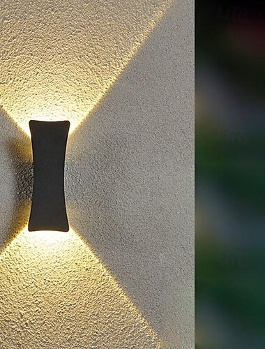  led utomhusvägglampor kreativ vattentät ip65 aluminium ladugårdsbelysning extern rostsäker gatulykta balkong gårdsgång dörröppning 85-265v