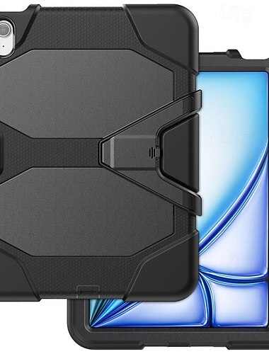  Tablette Hüllenabdeckung Für Apple iPad Air 11"(2024) iPad Pro 11"(2024) Tragbar Bleistifthalter Armor Defender Robuster Schutz Rüstung PC Silikon