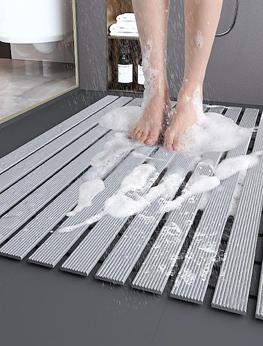  badmat antislip douche voetmat waterdicht en anti-val voor doucheruimte en toilet huishoudelijk gebruik antislip snel drogend perfect voor veiligheid en comfort in de badkamer eenvoudig schoon te maken
