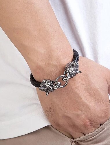  Retro / vintage Punk & Gotisk Middelalderkostumer armbånd Ren Faire Vintage Armbånd Pirat Viking Herre Pirat Maskerade Fest Voksne Armbånd