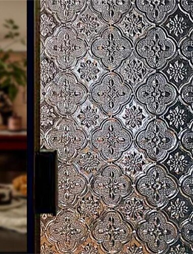  Window Privacy Film Frosted Glass Film Removable Vinyl Door Window Coverings UV Blocking Self Static Cling Non-Adhesive Window Clings Sticker for Home Decor