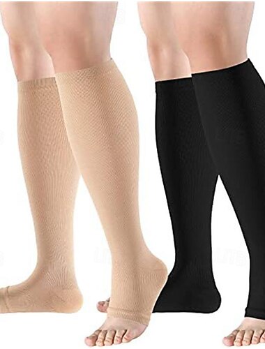  Calcetines de compresión Calcetines Deportivos Calcetines para correr 1 Par Básico Mujer Calcetines de tubo Transpirable Reductor del Sudor Cómodo Entrenamiento de gimnasio Fútbal Corriendo Correr