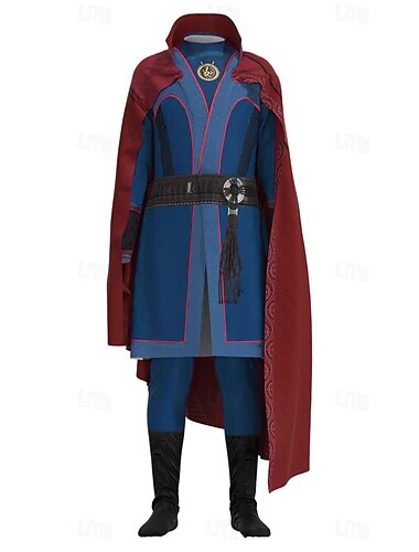  Doctor Strange Косплей Косплэй Kостюмы Инвентарь Косплей Косплей из фильмов for Муж. Мальчики Детские Взрослые Карнавал Маскарад