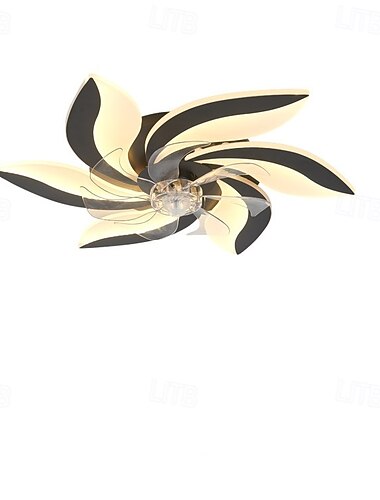  led stropní světla plynulé stmívání 68cm severské moderní stmívatelné neviditelný ventilátor stropní světlo dálkové ovládání kreativní ultra tichý dětský pokoj stropní světlo ložnice kuchyně jídelna