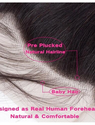  Vietnamesisches Haar 13x4 Spitzenfront Lose gewellt / Wogende Wellen Freier Teil Schweizer Spitze Remy Menschenhaar Damen mit Babyhaar / Klassisch / Natürlicher Haaransatz Neujahr / Freizeitskleidung