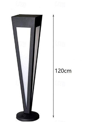  luci da parete per esterni a led bianco caldo 45 cm moderna luce per esterni da giardino ip54 illuminazione paesaggistica impermeabile per percorso prato patio cortile vialetto marciapiede decorazione