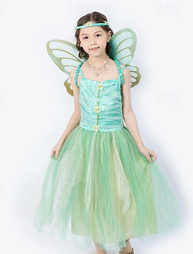  Fe Halloween Dragter Maskerade Karneval kostume Cosplay kostume Børne Pige Karneval Maskerade Halloween Maskerade Nemme Halloween kostumer Klæd dig ud