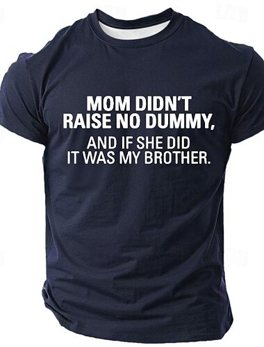 בגדי ריקוד גברים סלנג מצחיק חולצה קצרה שרוולים קצרים חולצה קצרה הדפסת תלת מימד צווארון עגול קצר חולצה רטרו\וינטאג' יום יומי סגנון רחוב ספורט חוץ חגים ליציאה שחור פול תלתן אביב קיץ ביגוד S M L XL 2XL   בגדי ריקוד גברים סלנג מצחיק חולצה קצרה שרוולים קצרים חולצה קצרה הדפסת תלת מימד צווארון עגול קצר חולצה רטרו\וינטאג' יום יומי סגנון רחוב ספורט חוץ חגים ליציאה שחור פול תלתן אביב קיץ ביגוד S M L XL 2XL