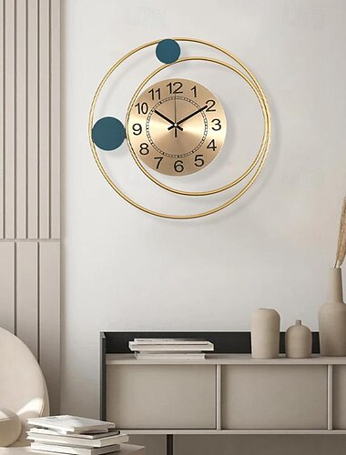  horloge murale mode décoration moderne personnalité créative pour chambre décor de bureau 42*42 cm
