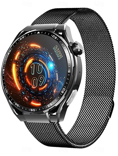  f200 ecg smart watch 1,55 inch groot scherm bluetooth oproep gezondheid monitoring sos sport fitness tracker mannen vrouwen smartwatch