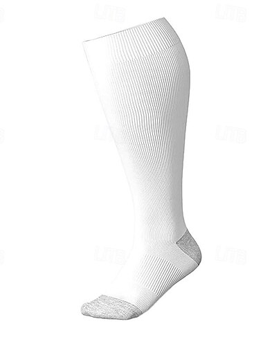  Kompressionsstrümpfe in Übergröße, Sportsocken, Laufsocken, 1 Paar, Basic-Schlauchsocken, atmungsaktiv, schweißableitend, bequem, für Fitnessstudio, Training, Laufen, Joggen, Skateboarding, Radfahren,