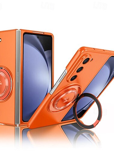  電話 ケース 用途 サムスンのギャラクシー Zフォールド7 Zフォールド6 Z Fold 5 磁気吸着ケース スタンド付き ワイヤレス充電をサポート 耐衝撃 PC