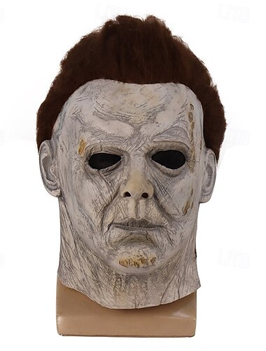  Halloween Geist Zombie Michael myers Maske Haloween Figuren Erwachsene Herren Damen Gruseliges Kostüm Halloween Karneval Einfaches Karnevalskostüm