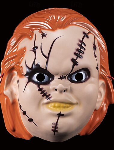  Chucky Maschera Puntelli di Halloween Per adulto Per uomo Costume spaventoso Halloween Carnevale Costume di Carnevale facile