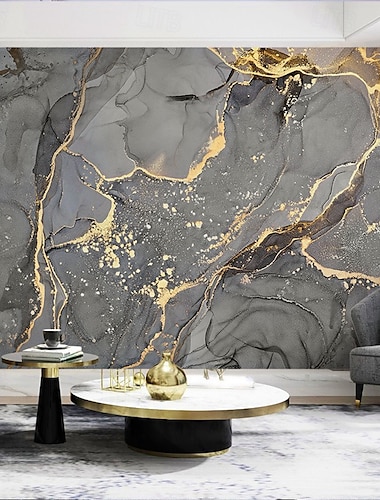  cool wallpapers muurschildering abstract marmeren behang grijze bekleding sticker verwijderbaar pvc/vinyl materiaal zelfklevend/klevend vereist muurdecor voor woonkamer, keuken, badkamer