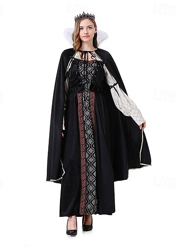  Prinzessin Maskerade Erwachsene Damen Cosplay Leistung Halloween Einfaches Karnevalskostüm
