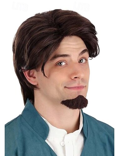  Tangled Flynn Rider Perücke Halloween Cosplay Party Perücken