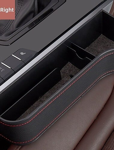  autostoelopeningvuller organizer, multifunctionele autoconsole zij-opbergdoos, auto-organizer voorstoel