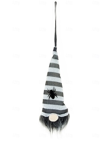  1pc Doll with Lamp Pendant Halloween Decoration Halloween Gift Party Decoration Holiday Ornaments Gift for Women Men