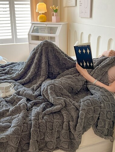  Samtbettdecke - luxuriös weich und warm - perfekt für alle Jahreszeiten - elegante und gemütliche Ergänzung für Ihr Schlafzimmer - strapazierfähiger, hochwertiger Stoff - ideal zum Kuscheln und Entspannen