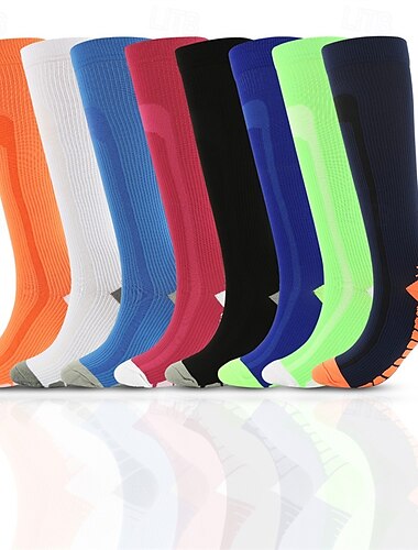  Calcetines unisex, calcetines de compresión, calcetines de bicicleta, calcetines deportivos, calcetines atléticos, para acampar/senderismo, ejercicio al aire libre, ciclismo/bicicleta, cálidos,