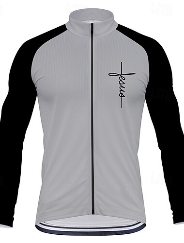  Per uomo Maglia da ciclismo Manica lunga Inverno Bicicletta Maglietta Superiore con 3 tasche posteriori Ciclismo da montagna Cicismo su strada Asciugatura rapida Zip anteriore Ad alta capillarità Blu