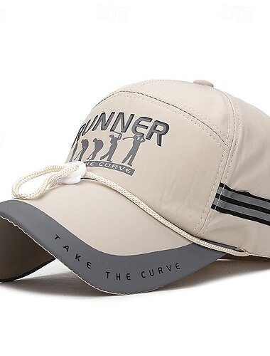  ベースボール・キャップ サンハット バイザー付き サンスクリーン 高通気性 夏 男性用 釣り ダンスタイプ