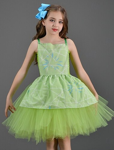  Alles steht Kopf 2 Prinzessin Der Ekel FREUDE Outfits Kostüm Tutu Cosplay Film Cosplay for Mädchen Kinder Kindertag Maskerade Party / Abend