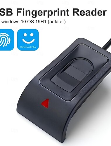  USB-считыватель отпечатков пальцев, отпечаток пальца для Windows 10/11, Windows Hello, автоматическая установка драйвера Plug-and-Play