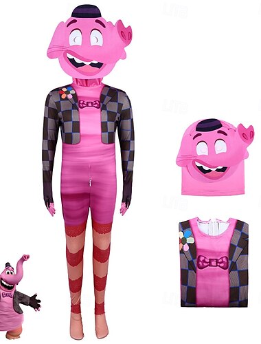  Indenfra og ud 2 Vrede Frygt Sorg Kjoler Cosplay kostume Cosplay Film Cosplay for Herre Dame Drenge Børne Voksne Halloween Karneval Fest