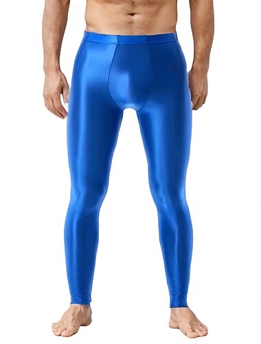  Taneční kostýmy Sportovní oděvy tanec u tyče Kalhoty Čistá Barva Pánské Výkon Trénink Vysoký Nylon