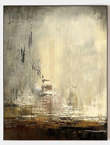  peinture à l'huile abstraite peinture à l'huile abstraite peinte à la main sur toile abstraite  & Peinture à la main moderne, art mural peint à la main sur toile, illustration, décoration de maison,