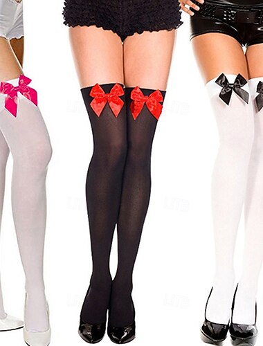  Carnaval Cerveza Oktoberfest Mardi Gras Disfraz Calcetines y Medias Mucama Alemán Munich prados Mujer Paño de estilo tradicional Calcetines