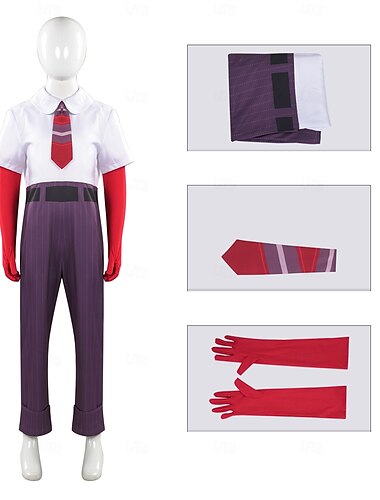  Sisältä ulos 2 Suututtaa Pelko Asut Asu Cosplay Elokuva-cosplay for Poikien Tyttöjen Lapset Naamiaiset Arkikäyttö