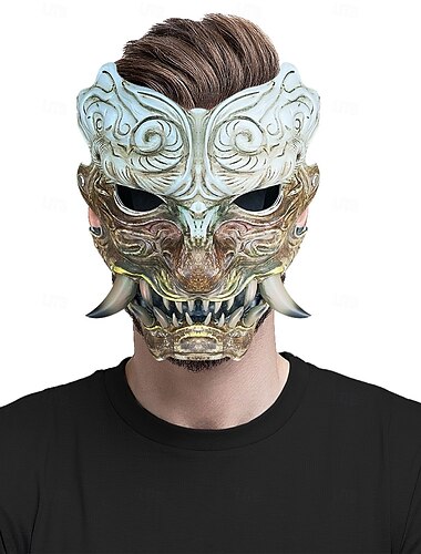  Schwarzer Mythos: Wukong Sonne Wukong Karnevalsmaske Maske Erwachsene Unisex Gruseliges Kostüm Halloween Karneval Einfaches Karnevalskostüm