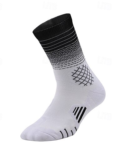  Unisex-Socken Kompressionssocken Fahrradsocken Sportsocken Sportsocken Camping/Wandern Outdoor-Übungen Radfahren/Fahrrad Warm Rutschfest Dehnbar 2 Paar
