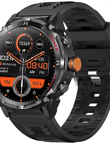  iMosi Y8 Chytré hodinky 1.43 inch Inteligentní hodinky Bluetooth Krokoměr Záznamník hovorů Sledování aktivity Kompatibilní s Android iOS Muži GPS Dlouhá životnost na nabití Hands free hovory IP 67
