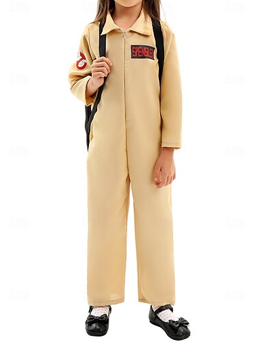  horrorfilm Spookjager Cosplay kostuum Outfits Cosplay for Voor meisjes Kinderen Halloween Carnaval Evenement / Feest Maskerade