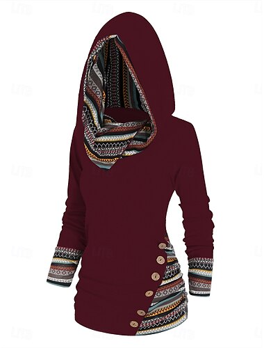 Damen T-Shirt modisch modern lässig langarm normale Oberteile Rundhalsausschnitt Alltag Wochenende weinblau grün grau Frühling Herbst