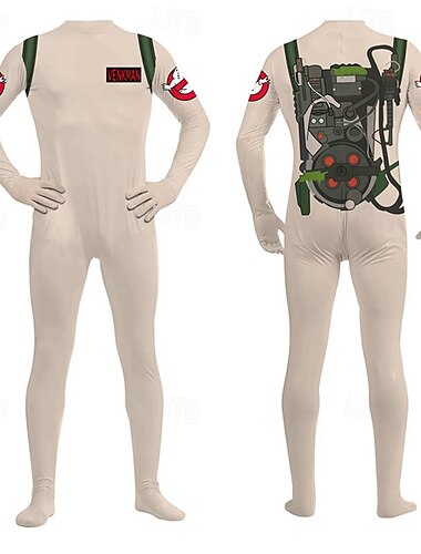  Pogromcy duchów Cosplay Kostium Cosplay Stroje Body Cosplay Kostiumy z filmów for Męskie Damskie Dla dorosłych Karnawał Bal maskowy Wydarzenie / impreza Bal maskowy