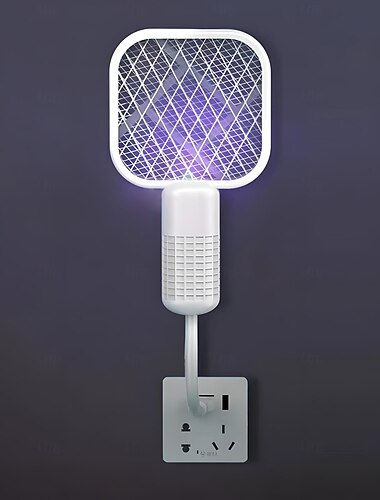  USB Mini Moskito-Schläger – Wiederaufladbarer Fliegenklatsche für Innen- und Außenanwendung effektiver Insektenkiller