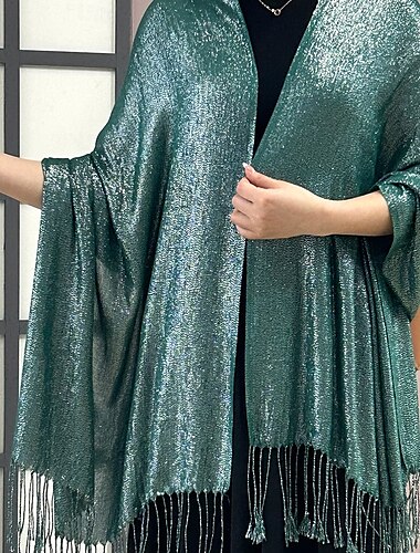  وشاح نسائي من الشيفون الناعم للعروس، وشاح من شريط الشيفون، شالات وأغطية ساتان لفساتين السهرة