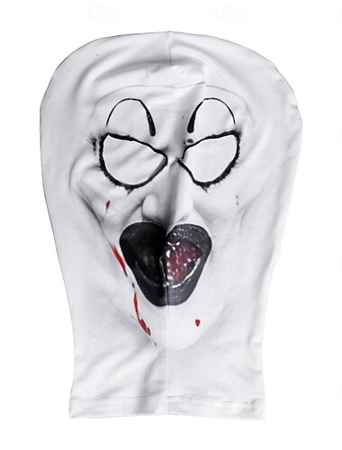  Schrecklicher Clownsmaske Kostüm Bodysuit Erwachsene Herren Gruseliges Kostüm Party / Abend Karneval Einfaches Karnevalskostüm
